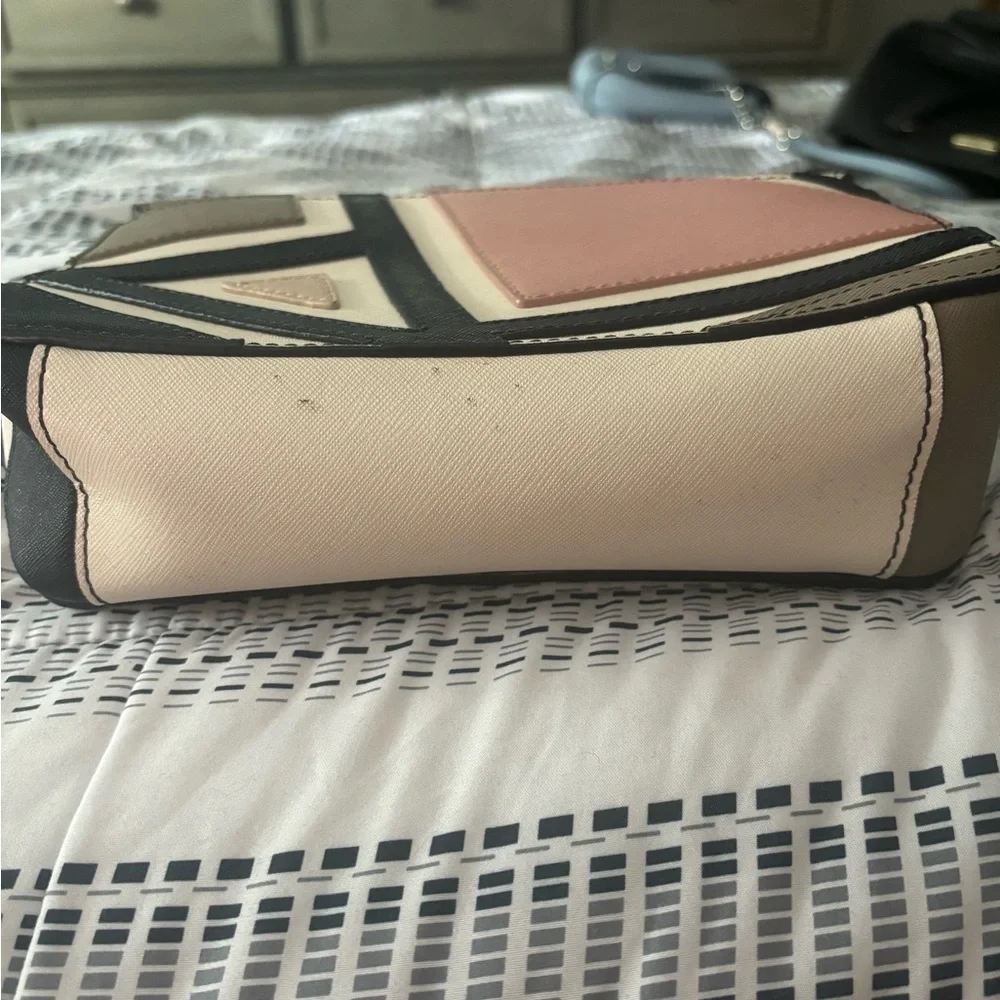 tory burch color block kira chevron crossbody